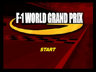 F-1 World Grand Prix (Europe) Title Screen